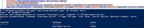 কিভাবে PowerShell দিয়ে নির্ধারিত কাজগুলি তৈরি ও পরিচালনা করবেন? 