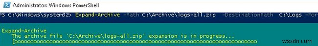 কিভাবে PowerShell দিয়ে জিপ আর্কাইভ এবং আনজিপ ফাইল তৈরি করবেন? 