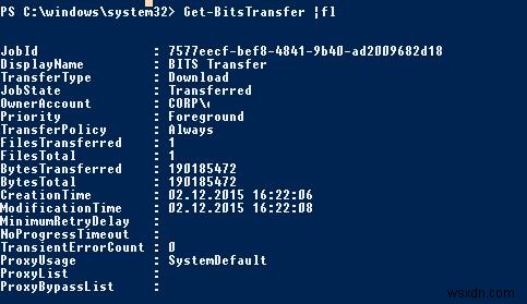 BITS এবং PowerShell ব্যবহার করে একটি অবিশ্বস্ত নেটওয়ার্কে বড় ফাইল কপি করা 