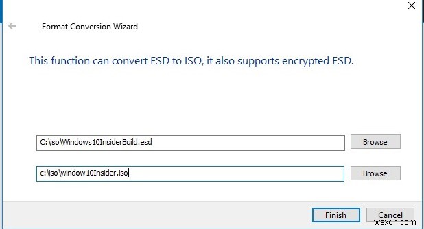 কিভাবে Windows 10-এ Install.ESD কে বুটেবল .ISO ইমেজে রূপান্তর করবেন 