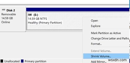 Windows 10 এ একটি USB ড্রাইভে একাধিক পার্টিশন তৈরি করা 