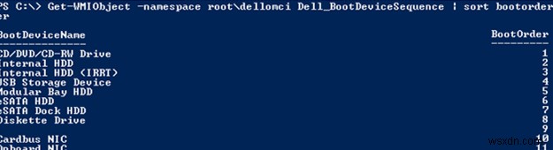 BIOS সেটিংস দেখতে এবং পরিবর্তন করতে PowerShell ব্যবহার করে 