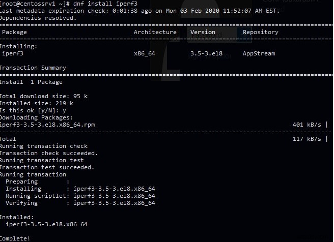 নেটওয়ার্ক গতি এবং ব্যান্ডউইথ পরীক্ষা করতে iPerf ব্যবহার করে (থ্রুপুট) 