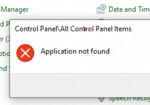 কন্ট্রোল প্যানেল মেল অ্যাপ Windows 10 এ পাওয়া যায়নি 