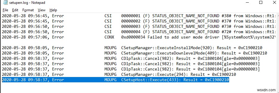 Setup.exe কমান্ড-লাইন সুইচগুলির সাথে উইন্ডোজ 10 বিল্ড আপগ্রেড করা হচ্ছে 