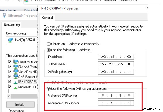 Windows 10 এ HTTPS (DoH) এর উপর DNS সক্ষম করা হচ্ছে 