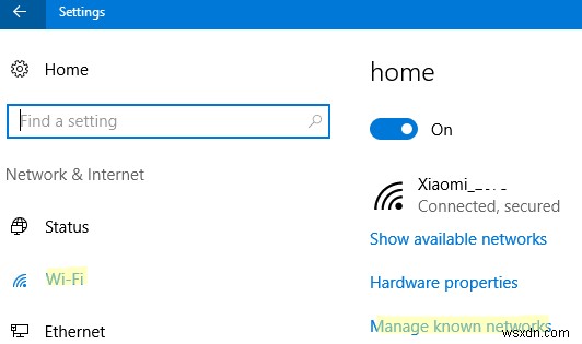 Windows 10 এ সংরক্ষিত Wi-Fi পাসওয়ার্ডগুলি দেখুন৷ 