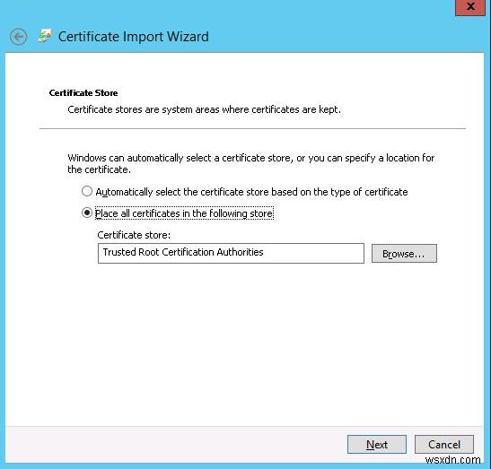 VMWare vCenter স্ব-স্বাক্ষরিত শংসাপত্র সতর্কতা সরানো হচ্ছে 