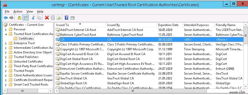 VMWare vCenter স্ব-স্বাক্ষরিত শংসাপত্র সতর্কতা সরানো হচ্ছে 