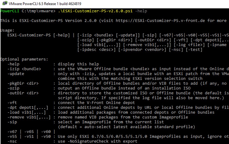 VMWare ESXi 6.7 ISO ইমেজে তৃতীয় পক্ষের ড্রাইভার যোগ করা হচ্ছে 