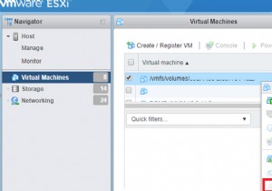 VMWare ESXi-এ ভার্চুয়াল মেশিনের অবৈধ অবস্থা 