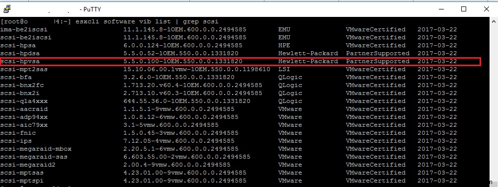 ESXi:HPE Gen8-এ স্লো ডিস্ক পারফরম্যান্স 