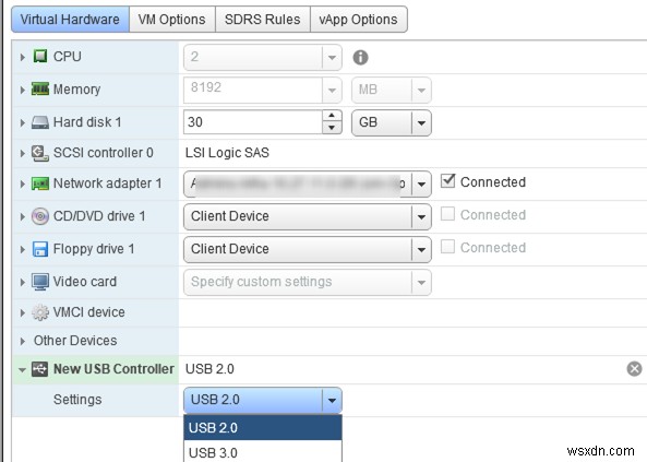 VMWare ESXi থেকে একটি ভার্চুয়াল মেশিনে USB ডিভাইসের পাসথ্রু কনফিগার করা হচ্ছে 