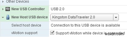 VMWare ESXi থেকে একটি ভার্চুয়াল মেশিনে USB ডিভাইসের পাসথ্রু কনফিগার করা হচ্ছে 