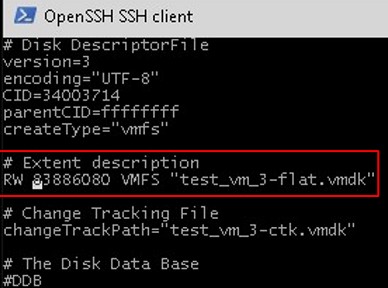 VMWare ESXi-এ VMDK ভার্চুয়াল ডিস্কের আকার সঙ্কুচিত হচ্ছে 