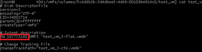 VMWare ESXi-এ VMDK ভার্চুয়াল ডিস্কের আকার সঙ্কুচিত হচ্ছে 