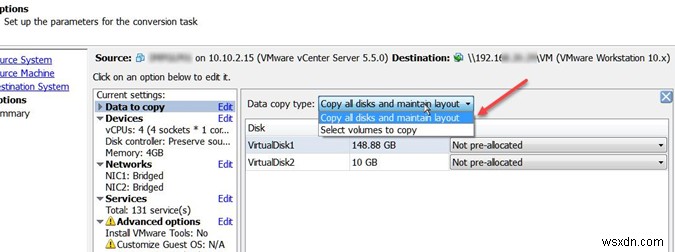 VMWare ESXi-এ VMDK ভার্চুয়াল ডিস্কের আকার সঙ্কুচিত হচ্ছে 