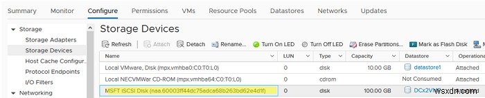 VMware ESXi-এ iSCSI ডেটাস্টোর (LUN) কনফিগার করা হচ্ছে 