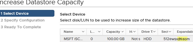 VMware ESXi (vSphere) এ VMFS ডেটাস্টোর ক্ষমতা বৃদ্ধি করা 