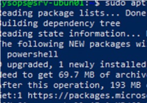 লিনাক্স ডিস্ট্রোতে পাওয়ারশেল কোর ইনস্টল করা হচ্ছে 