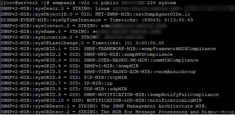 RHEL/CentOS/Fedor-এ SNMP ইনস্টল এবং কনফিগার করুন 