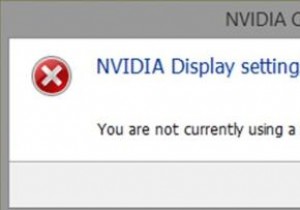আপনি বর্তমানে একটি NVIDIA GPU এর সাথে সংযুক্ত একটি ডিসপ্লে ব্যবহার করছেন না [স্থির] 