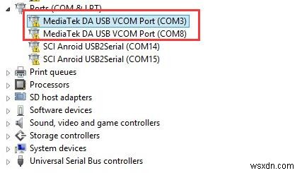Windows 10-এ MTK (MediaTek) VCOM USB ড্রাইভারের ত্রুটি ঠিক করুন 