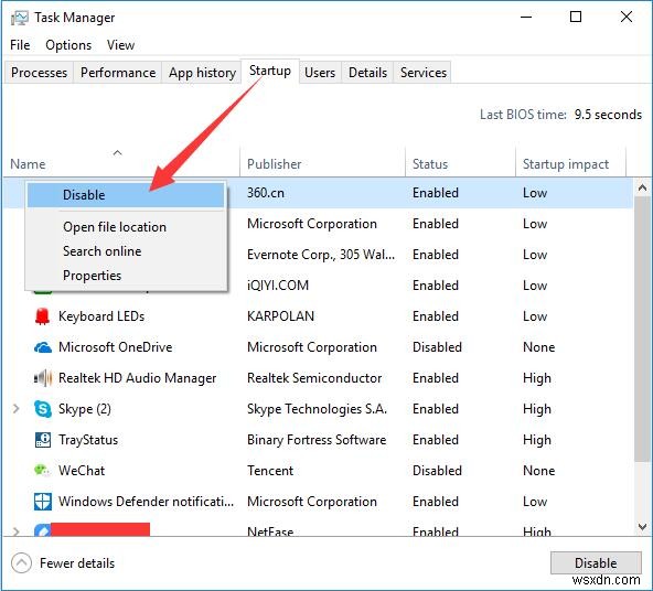 Windows 10 এ Ntoskrnl.exe উচ্চ মেমরি এবং CPU ব্যবহার ঠিক করুন 