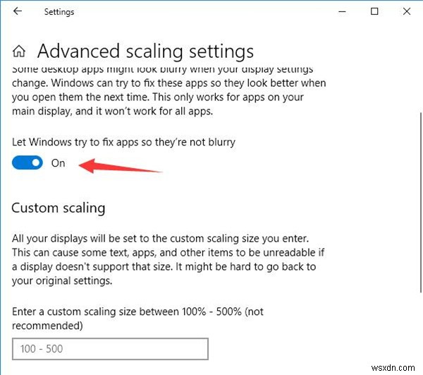 স্থির:Windows10 পর্দায় ফিট করবে না 