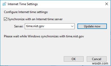 স্থির:সময় উইন্ডোজ 10 এ সিঙ্ক এবং আপডেট হবে না 