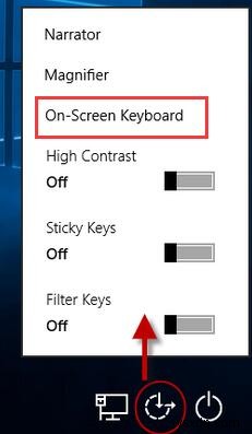 উইন্ডোজ 10 এ কীভাবে অন-স্ক্রিন কীবোর্ড খুলবেন 