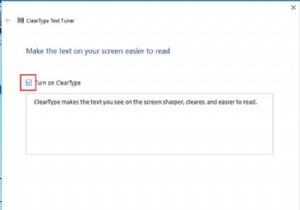 কীভাবে ক্লিয়ারটাইপ চালু বা বন্ধ করবেন এবং এটি উইন্ডোজ 10 ব্যবহার করবেন 