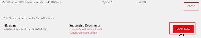 Windows 11, 10, 8, 7 এবং Mac-এ Canon MX922 ড্রাইভার ডাউনলোড করুন 