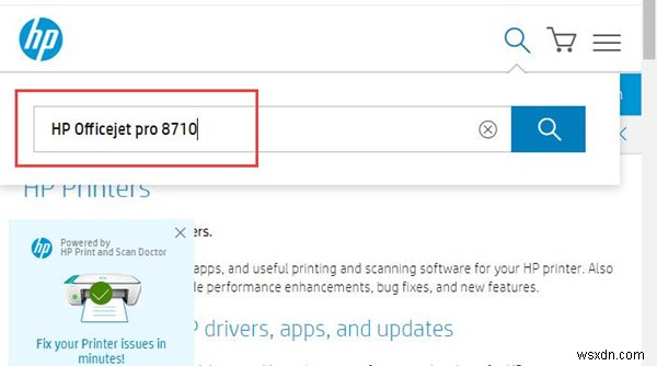 উইন্ডোজ 10, 8, 7 এর জন্য HP OfficeJet Pro 8710 ড্রাইভার ডাউনলোড করুন 