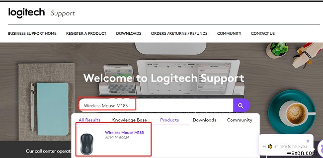 Windows 10, 8, 7 এ Logitech M185 ড্রাইভার ডাউনলোড করুন 