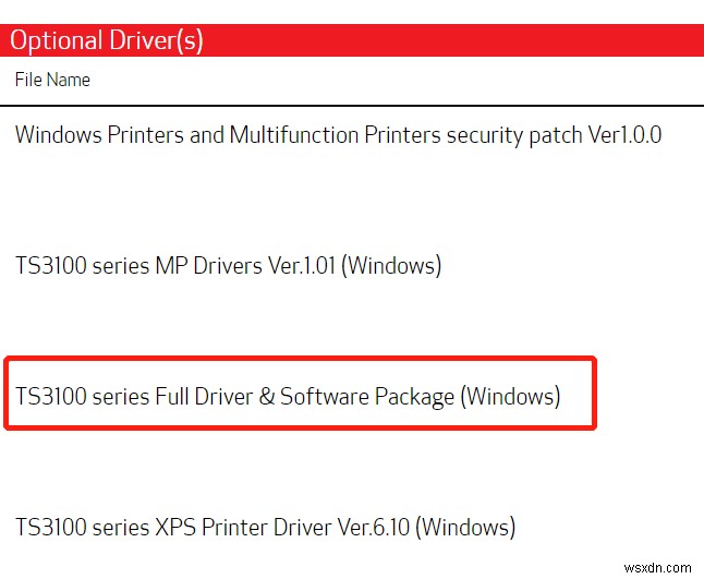 Windows 10/8/7/XP/Vista-এর জন্য Canon PIXMA TS3122 ড্রাইভার ডাউনলোড করুন 