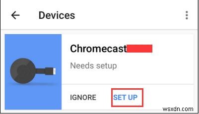 স্থির:Chromecast কাজ করছে না 
