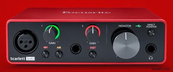 Windows 11, 10, 8, 7 এবং Mac-এ Focusrite Scarlett Solo Driver ডাউনলোড করুন 