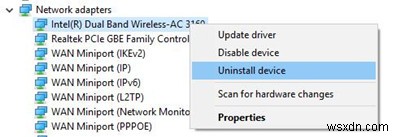 স্থির:WIFI কোন ইন্টারনেট নেই, সুরক্ষিত Windows 10 