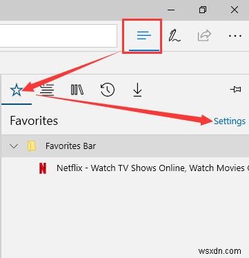 Microsoft Edge-এ ফেভারিট এবং বুকমার্কের জন্য 6 সেটিংস 