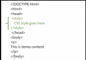 কিভাবে একটি HTML পৃষ্ঠার জন্য শৈলী তথ্য সংজ্ঞায়িত করার জন্য  style  ট্যাগ ব্যবহার করবেন? 