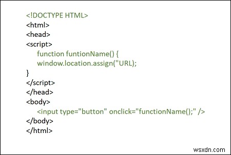 কিভাবে একটি HTML পৃষ্ঠা পুনঃনির্দেশিত করতে JavaScript ব্যবহার করবেন? 