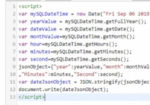 কিভাবে MySQL DATETIME মানকে জাভাস্ক্রিপ্টে JSON ফরম্যাটে রূপান্তর করবেন? 