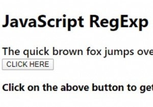 JavaScript RegExp toString() পদ্ধতি 