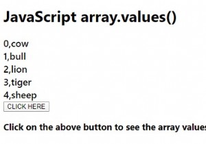 JavaScript array.values() 