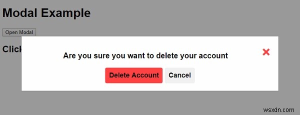 কিভাবে CSS এবং JavaScript দিয়ে একটি ডিলিট কনফার্মেশন মডেল তৈরি করবেন? 