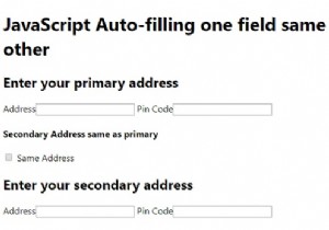 JavaScript স্বয়ংক্রিয়ভাবে একটি ক্ষেত্র অন্যের মতোই পূরণ করে 