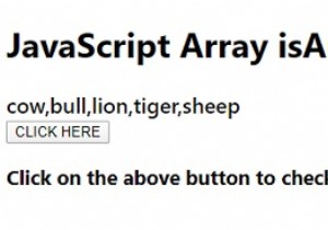 JavaScript Array.isArray() পদ্ধতি 