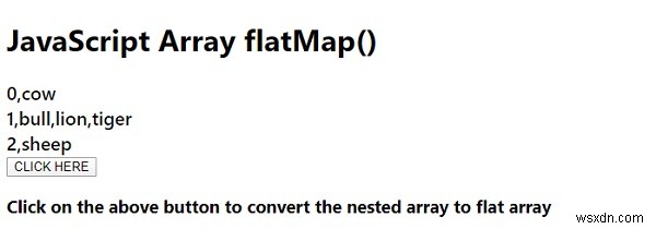 জাভাস্ক্রিপ্টে array.flatMap() 