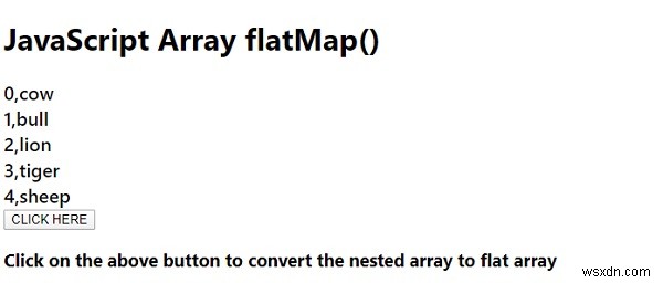 জাভাস্ক্রিপ্টে array.flatMap() 